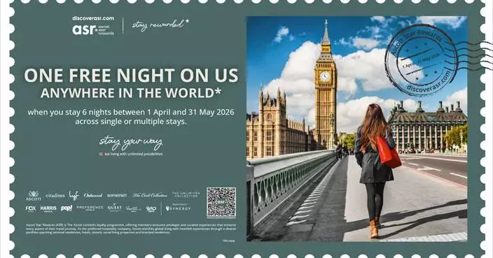 Ascott Star Rewards Expands Airline Partnerships, Offers Free Nights and Richer Stay Experiences to Mark 8-Millionth Member