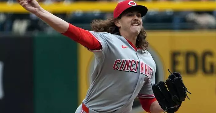 The Reds tie an MLB record by walking seven straight Pirates batters in the same inning