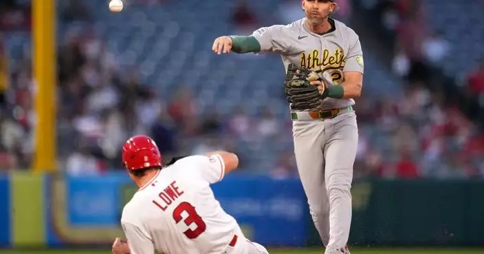 Gelof hits RBI groundout in 10th inning to give Athletics 3-2 win over Angels