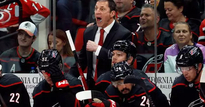Hurricanes overcome penalties, deficit to beat Flyers in OT for 2-0 lead in 2nd-round playoff series