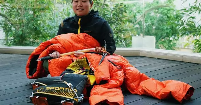 Japanese woman who scaled the world’s 14 top peaks says she wants to share joy