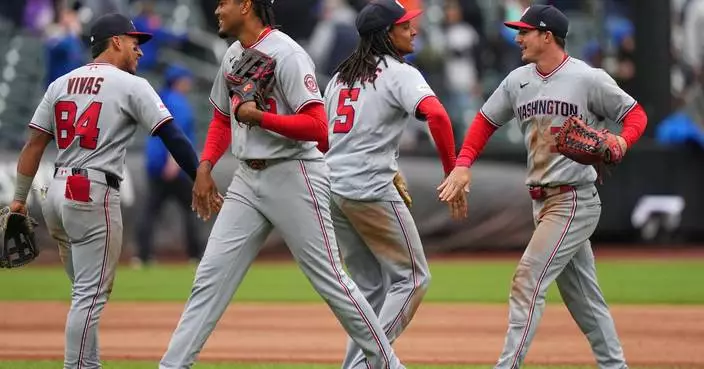 Mets tumble to 17th loss in 20 games, Nationals win 5-4 on Abrams' go-ahead, 2-run homer in 8th
