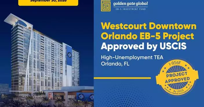 Golden Gate Global’s Westcourt Downtown Orlando EB-5 Project Receives USCIS I-956F Approval in Just Four Months