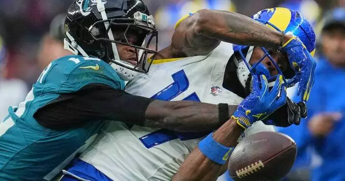 Jaguars’ Travis Hunter still working on both sides of the ball, just not on the field yet