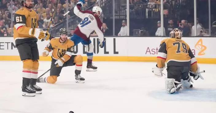 Mark Stone returns and scores as Golden Knights rally past Avalanche for 3-0 series lead