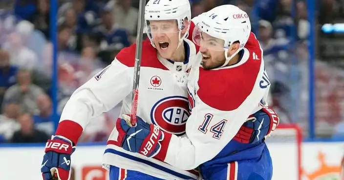 Canadiens outlast Lightning 2-1 in Game 7 to win thrilling 1st-round series