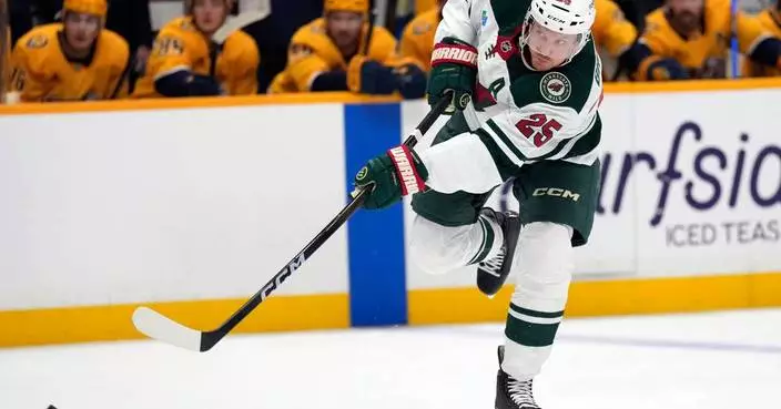 Wild vets Brodin, Eriksson Ek each had broken foot that kept them out of playoff series loss to Avs