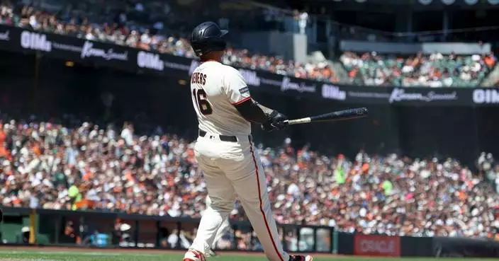 Devers hits Giants 3rd grand slam in 7 days during 8-5 win over White Sox