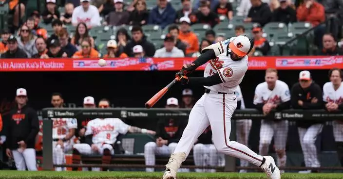 Cowser’s 3-run homer with 2 outs in 9th gives Orioles 5-3 win, deals Tigers 8th straight loss