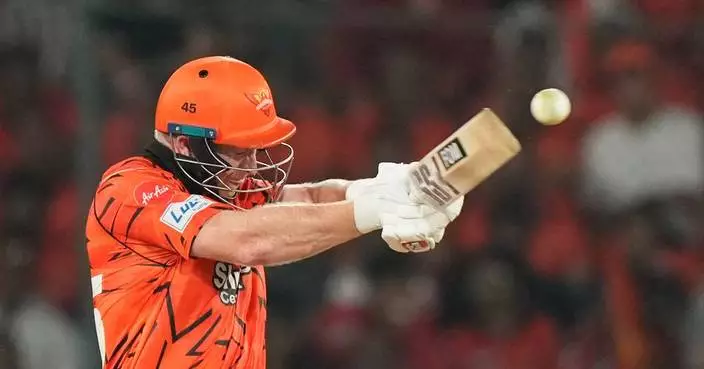 Hyderabad moves atop IPL with 33-run win over Punjab as Connolly’s century goes in vain