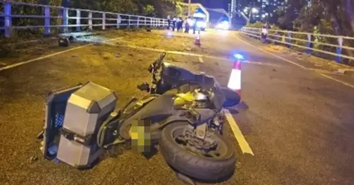 Motorcyclist Dies After Crash with Fallen Branch in Tai Po; Highways Department Expresses Sympathy.