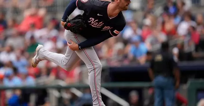 Griffin, Nationals beat Braves 2-1 to give Atlanta its first home series loss of the season