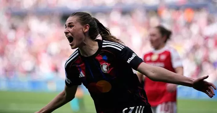 Brand’s late goal helps OL Lyonnes beat Arsenal 3-1 to reach women’s Champions League final