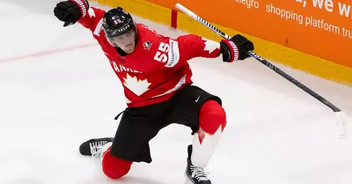Scheifele completes hat trick in OT for Canada’s 6-5 win over Norway at ice hockey worlds