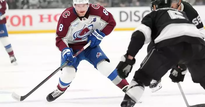 Cale Makar returns from injury, scores twice as Avalanche outlast Wild 9-6 in wacky Game 1