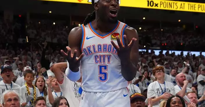Thunder top Spurs 127-114 in Game 5, move a win away from a return to NBA Finals