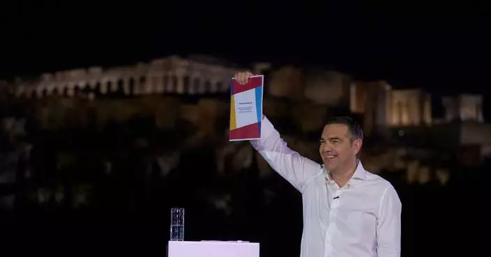 Former Greek anti-austerity leader Alexis Tsipras steps back into politics