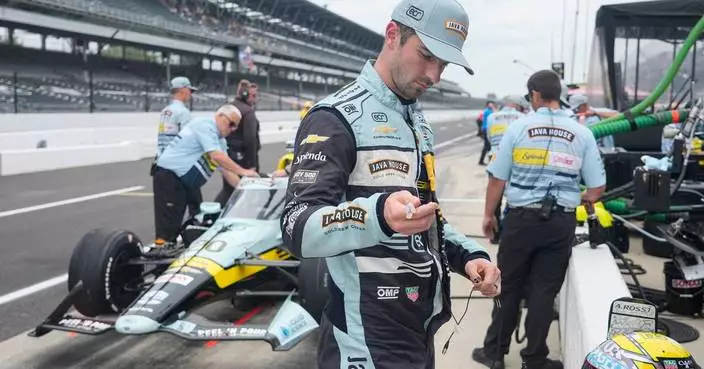 Alexander Rossi taken to hospital after crash during Indy 500 practice that collects 2 others