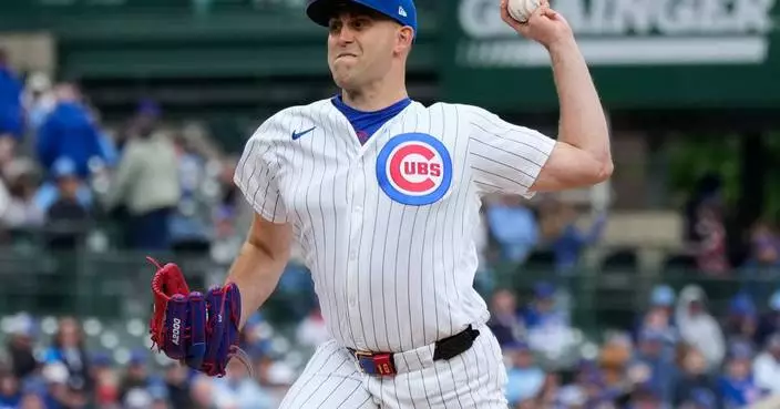 Cubs pitcher Matthew Boyd injures his left knee while sitting down with his kids at home