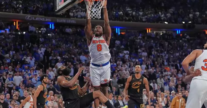 OG Anunoby finishes strong in his return from injury to help the Knicks take Game 1 in OT