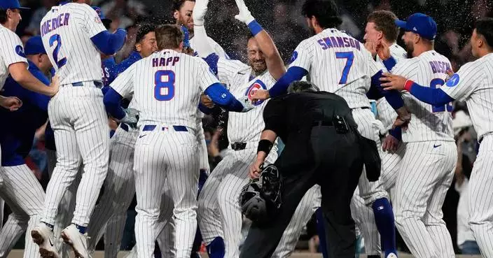 Michael Conforto comes through in a pinch as streaking Cubs rally in 9th for 5-4 win over Reds