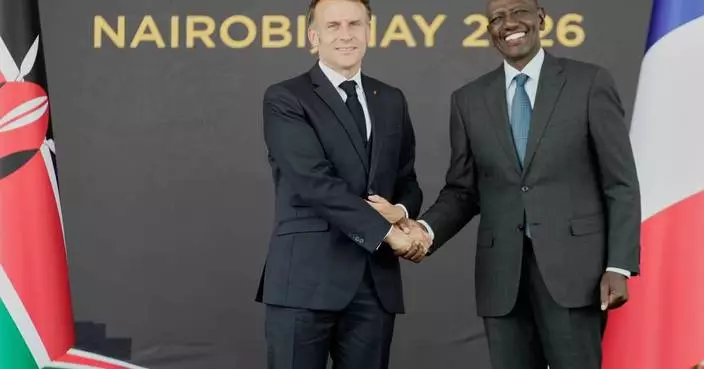 France woos Anglophone Africa at a summit in Kenya