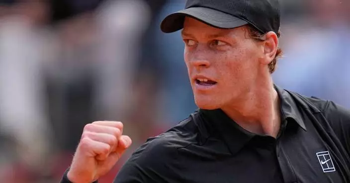Sinner matches Djokovic’s record with 31st straight Masters victory before home fans at Italian Open
