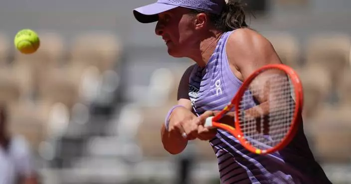 Swiatek improves career record at French Open to 42-3. Svitolina’s winning streak reaches 8 matches