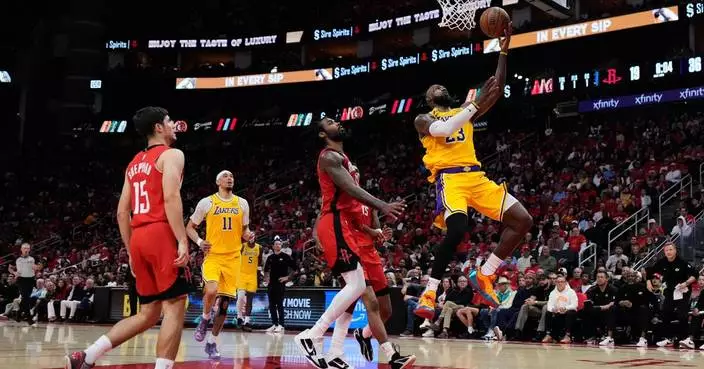 Lakers’ ruthless 27-3 surge buries Rockets 98-78 in Game 6, sets up Thunder series
