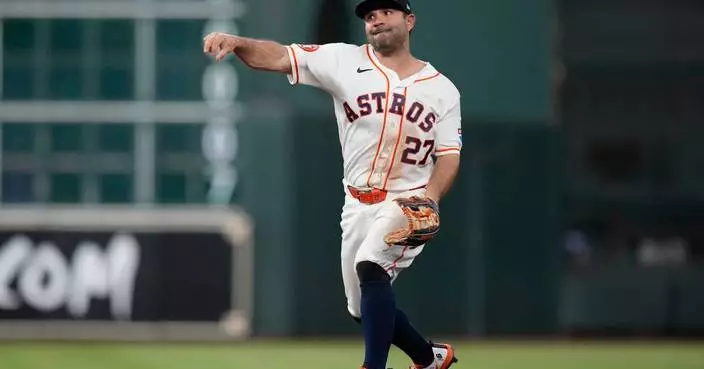 Astros hit again by injuries as Jose Altuve heads to the IL with a grade 2 oblique strain