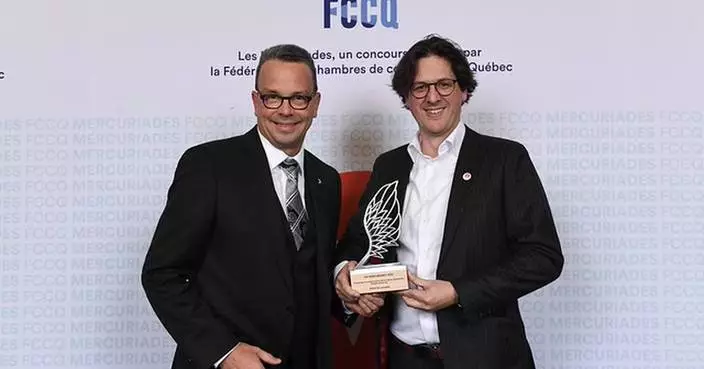 Lassonde Recognized at the Mercuriades Gala, Taking Home the Award in the High-Performance Manufacturing Company Category