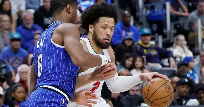 Cunningham and Harris help Pistons finish comeback for first playoff series win in 18 years