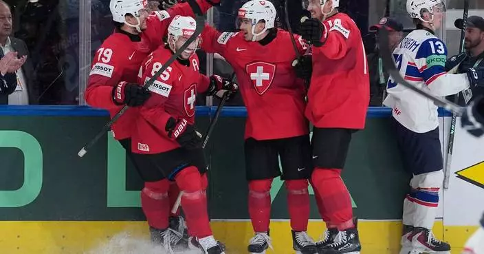 Switzerland blanks Norway to reach a third straight ice hockey worlds final