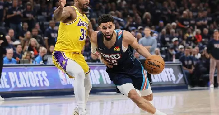 Ajay Mitchell is the Thunder’s latest emergent star after his best career playoff game vs Lakers