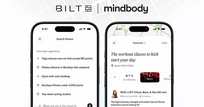 Bilt Partners with Mindbody to Bring Thousands of Neighborhood Fitness Studios Into Its Rewards Ecosystem