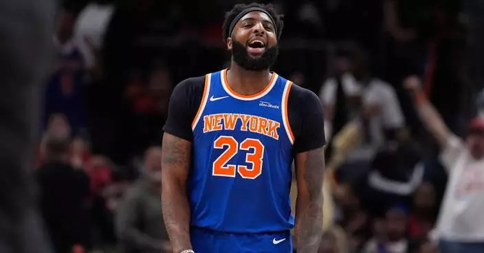 Knicks without key backup Mitchell Robinson in Game 2 because of an illness