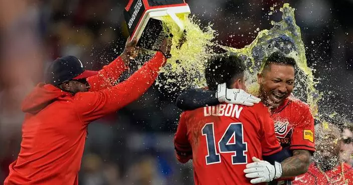 Chadwick Tromp’s RBI single in 11th inning lifts Braves past Nationals 5-4