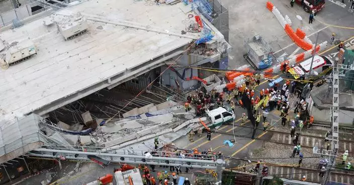 3 dead in South Korea after collapse at overpass demolition site