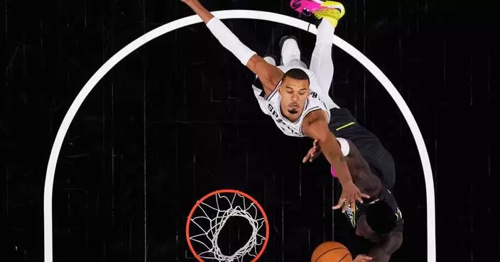Wembanyama, Spurs take out frustration on Timberwolves to even semifinal series at one apiece