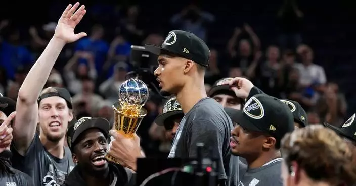 Wembanyama wins West finals MVP, and looks ahead to NBA Finals matchup