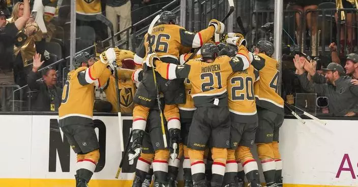 Dorofeyev scores in OT to give Golden Knights 3-2 win over Ducks and 3-2 series lead