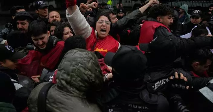 Hundreds detained during May Day protests in Turkey