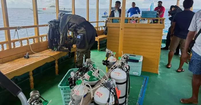 Finnish divers recover remaining 2 bodies of Italians from underwater cave in Maldives