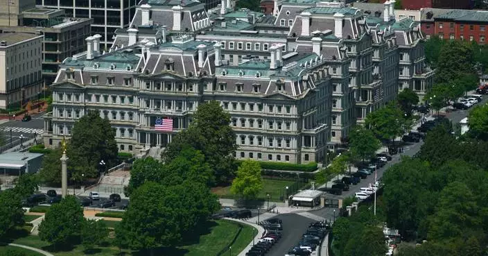 Trump’s plan to paint the Eisenhower office building could cost at least $7.5M, the White House says