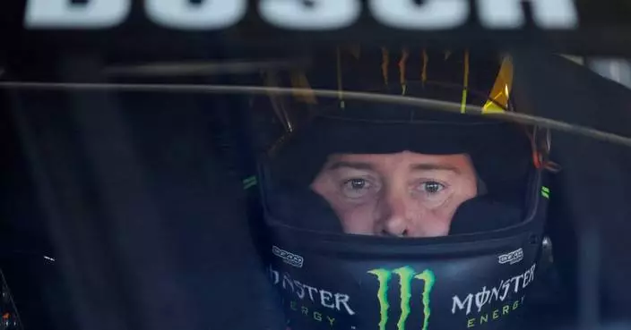 2-time NASCAR champion Kyle Busch receives tributes before and during the Indianapolis 500