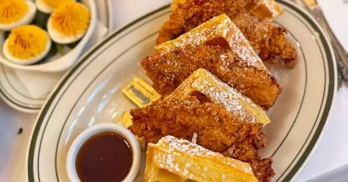 Chicken and Waffles add a sweet-salty twist to Mother’s Day