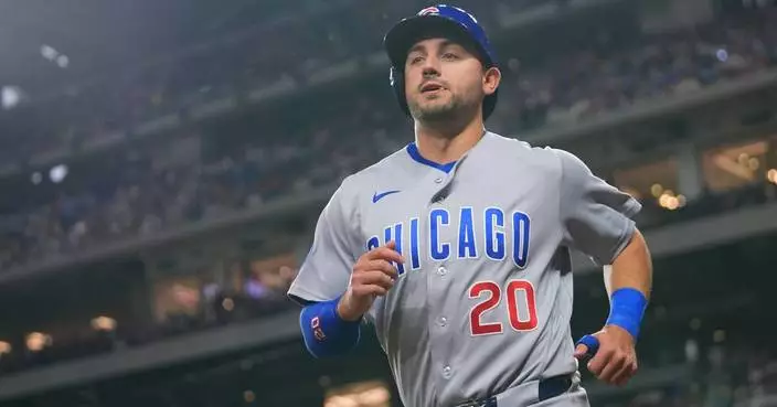 Cubs beat the Rangers 7-1 for their second 10-game winning streak this season