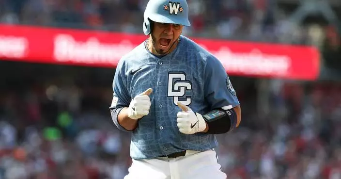 Cavalli takes shutout into 7th, Ruiz drives in 5 as Nationals reach .500 with 13-3 win over Orioles