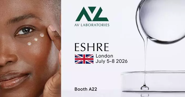AV Laboratories, Founded by Pioneers of IVF Solutions, to Launch Fertility Clinic Program Featuring Its Award-Winning Skincare at ESHRE 2026 in London