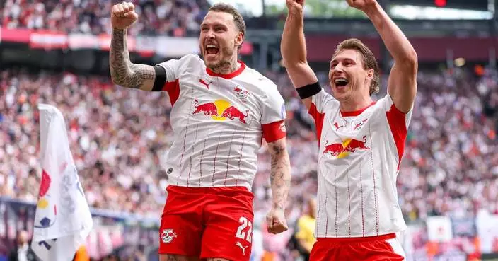 Leipzig back in Champions League with win over troubled St. Pauli in Bundesliga
